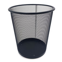 Imagen de Papelera de metal, chica