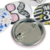 Imagen de Pin con prendedor 37 mm personalizable, de metal