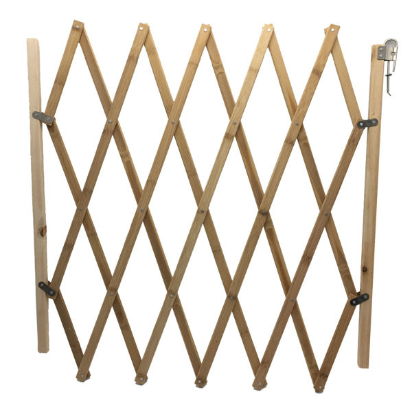 Imagen de Cerco de madera cierre extensible, para interior o exterior