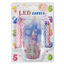 Imagen de Velita de cumpleaños led con 4 velitas Nº1, en blister