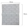 Imagen de Revestimiento adhesivo para pared, color PLATEADO