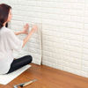 Imagen de Revestimiento adhesivo para pared, color PLATEADO