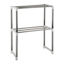 Imagen de Mueble organizador de metal, multiuso extensible, 2 estantes, en caja