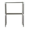 Imagen de Mueble organizador de metal, multiuso extensible, 2 estantes, en caja