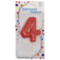 Imagen de Velita color Nº4, varios colores, CAJAx12