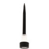 Imagen de Lámpara led pincho para jardín negro, recarga solar, CAJAx10