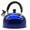 Imagen de Caldera de acero inoxidable 2.5L, mango combinado, en caja, rojo azul negro dorado plateado