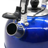 Imagen de Caldera de acero inoxidable 2.5L, mango combinado, en caja, rojo azul negro dorado plateado
