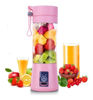 Imagen de Licuadora portátil recargable, 380ml, con colador y correa para transportar, en caja, varios colores