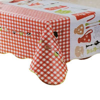 Imagen de Mantel rectangular de PVC, 137x183cm, varios diseños, en bolsa