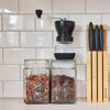 Imagen de Molinillo de café vidrio y plástico , manual, en caja