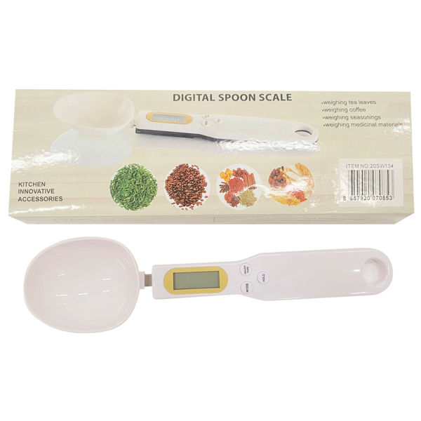 Imagen de Balanza digital, cuchara, 0.1g a 500g, en caja