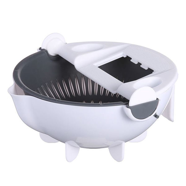 Imagen de Mandolina rallador multifunción,5 cortes,con bowl en caja