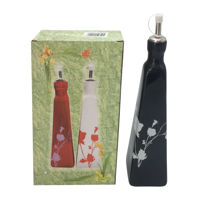 Imagen de Condimentero aceitera y vinagrera de cerámica, en caja