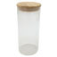 Imagen de Frasco de vidrio con tapa de bambú, 1100ml, en caja