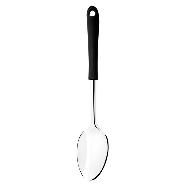 Imagen de Cuchara para servir acero inoxidable NEGRO, ELEGANCE MARTINAZZO
