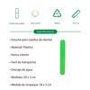 Imagen de Estuche de plástico, para cepillo de dientes, en bolsa, varios colores