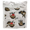 Imagen de Babero bandana de tela, con broches, varios diseños