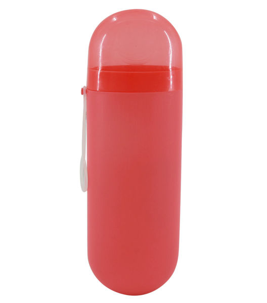 Imagen de Estuche de plástico para pasta y cepillo de dientes, en bolsa, varios colores