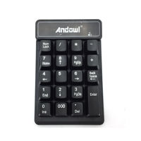 Imagen de Teclado numérico inalámbrico, 1AA, en caja