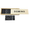 Imagen de Juego de mesa, dominó, 28 fichas de madera, en caja de madera