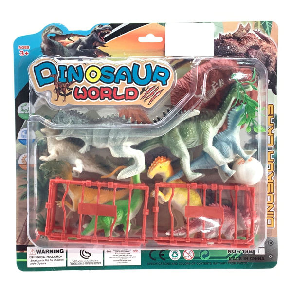 Imagen de Dinosaurios x5, en blister