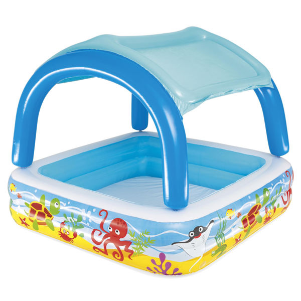 Imagen de Piscina inflable, con techo, Bestway 265 litros, en caja
