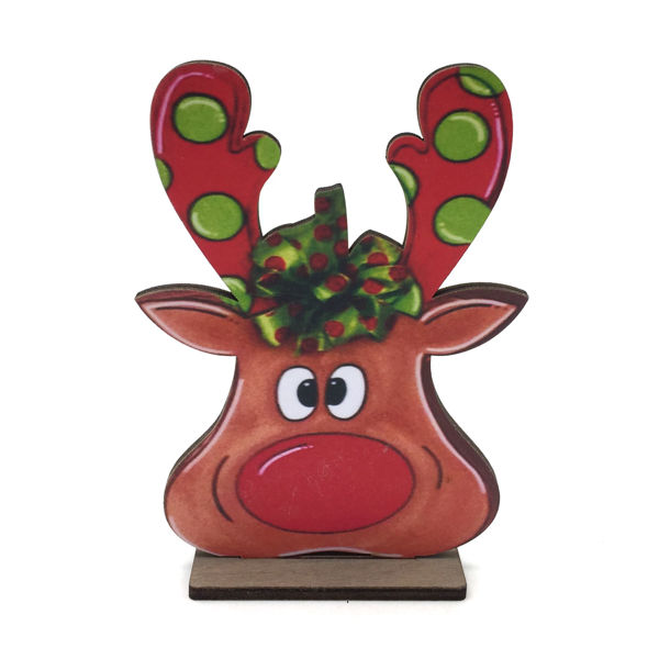 Imagen de Adorno navideño de MDF, varios diseños