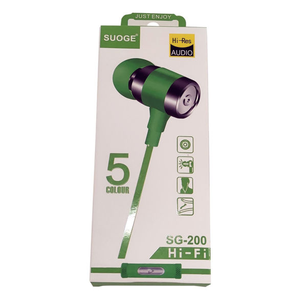 Imagen de Auriculares con micrófono, en caja, varios colores