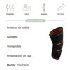 Imagen de Protector rodillera ajustable con velcro, en caja