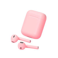 Imagen de Auriculares inalámbricos bluetooth V5.0, i12, ROSADO