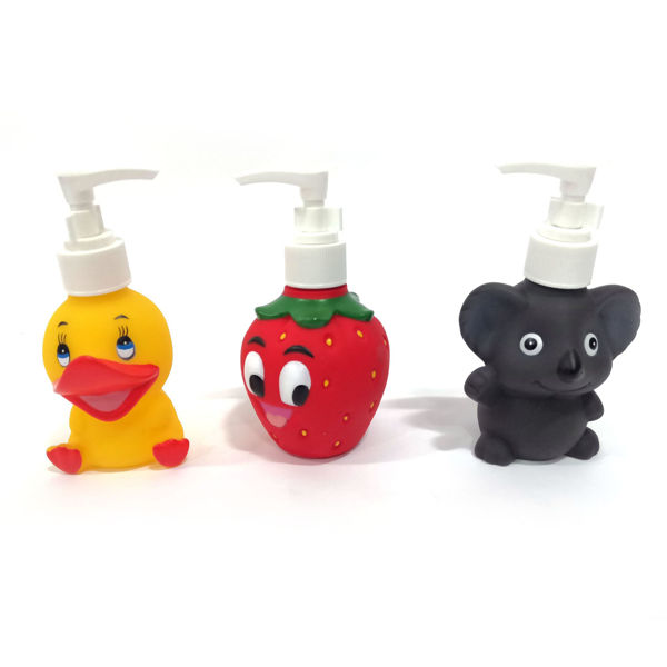 Imagen de Dispensador jabón infantil de plástico, varios diseños