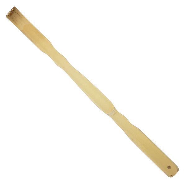Imagen de Masajeador rascador de espalda manito de bambù