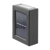 Imagen de Farol de pared solar chico, luz en 2 direcciones en caja