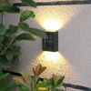 Imagen de Farol de pared solar chico, luz en 2 direcciones en caja