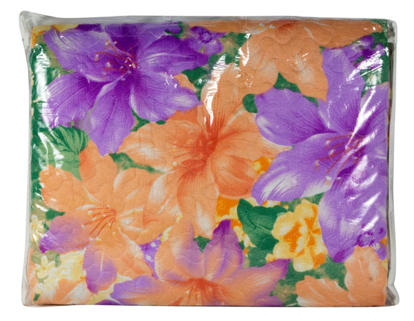 Imagen de Cubrecama capitoneado reversible, 2 plazas, en bolsa, varios diseños