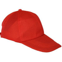 Imagen de Gorro de visera, todo red ROJO
