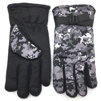 Imagen de Guantes de adulto para moto, tela avión forrados, con puño, varios colores, en bolsa