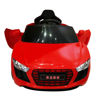 Imagen de Auto a batería ROJO, 6V con control remoto, con luces y sonido, auxiliar de auriculares, en caja
