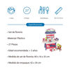 Imagen de Set de florería, 27 piezas, en caja