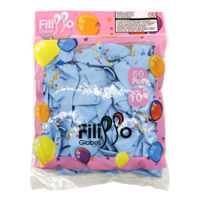 Imagen de Globo 10" x 50 Filippo pastel celeste