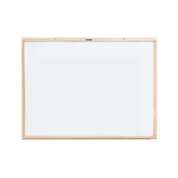 Imagen de Pizarra blanca 70x50cm, marco de madera, XALINGO