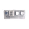 Imagen de Cubito de acero inoxidable para enfriar x4 y pinza, en caja plástica