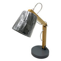 Imagen de Lámpara articulada de madera GRIS, en caja