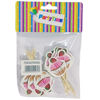 Imagen de Adorno pincho para cupcakes x24, surtidos
