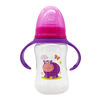 Imagen de Mamadera de plástico 2 asas, 250ml en cartón, MI-K, 2 colores