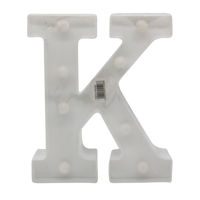 Imagen de Lámpara led letra K 7 led, 2AA