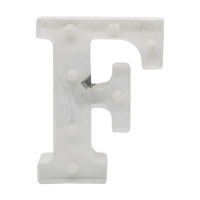 Imagen de Lámpara led letra F 7 led, 2AA