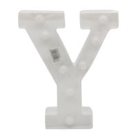 Imagen de Lámpara led letra Y 7 led, 2AA