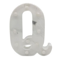 Imagen de Lámpara led letra Q 7 led, 2AA